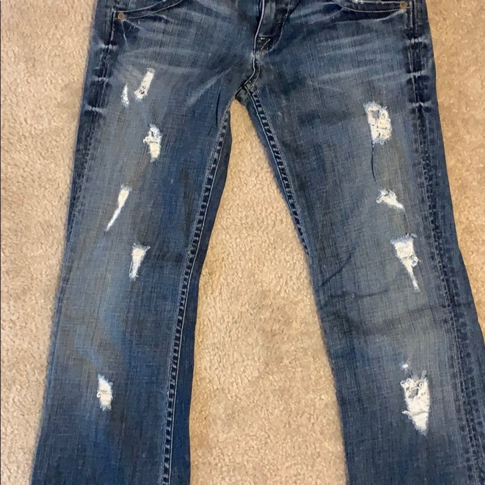 Distressed Hudson jeans - Picture 4 of 8